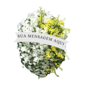 Coroa de Flores de Orquídeas