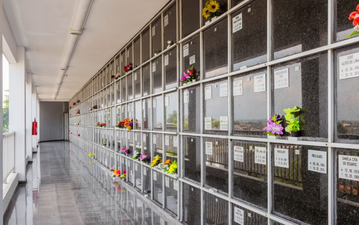 coroa de flores em santos