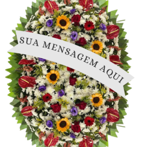 Coroa de Flores Opala
